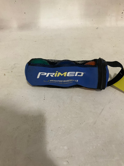 Used Primed WEIGHED BALLS BB/SB Training Aid 11790-S000046658