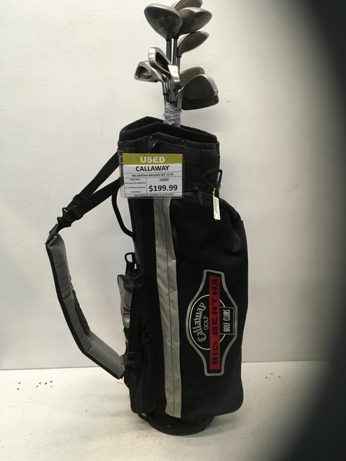 Callaway BIG BERTHA Mens Package Set RH Black 11 Piece 11443-S000195816