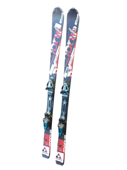 Vist Large View of Product Image Which is Used Fischer MOTIVE X Mens DH Ski/Binding Black 157 cm