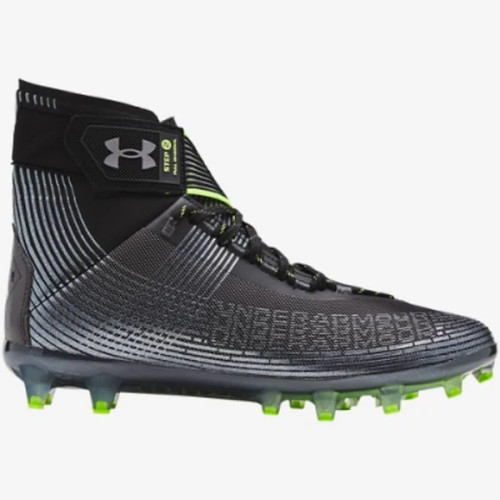 Vist Large View of Product Image Which is Under Armour HIGHLIGHT MC Adult Football Cleats Black Senior 11