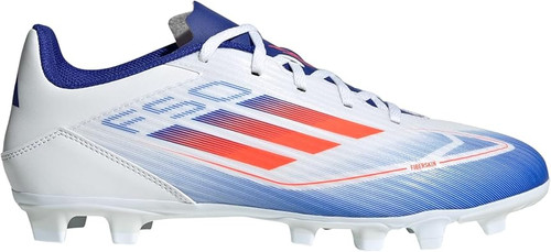 Adidas F50 CLUB FIRM Soccer Cleats White/Red/Navy Mens 11.5 11805-S000063856
