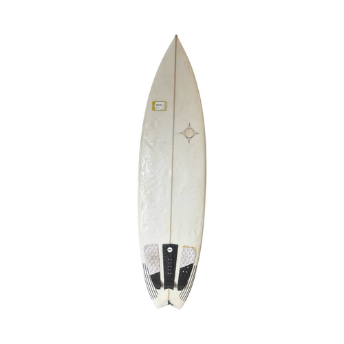 Used SACRED Surfboard White 6Ft 1In 10299-C000298007