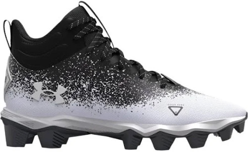 Under Armour SPOTLIGHT FRANCHISE Jr Football Cleats White And Black Junior 02 11805-S000063954