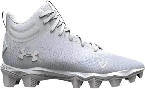 Under Armour SPOTLIGHT FRANCHISE Jr FB Cleats White And Grey Junior 03 11805-S000063961