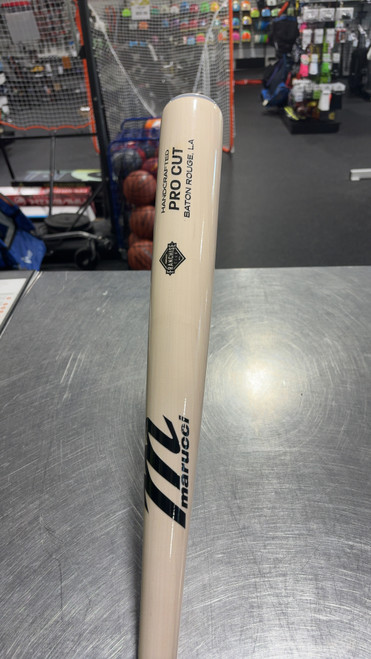 Vist Large View of Product Image Which is Used Marucci PRO CUT BB/SB Wood Bat 33" 11825-S000033192