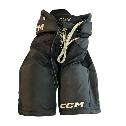 Vist Large View of Product Image Which is Used CCM TACKS AS-V Junior Pant Black LG 11749-S000186892