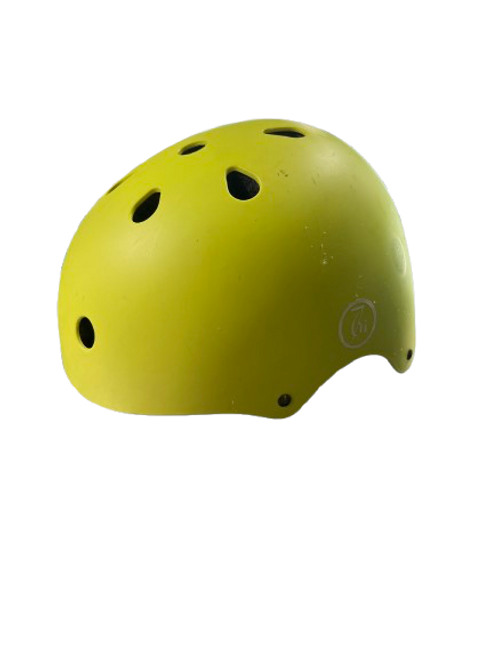 Used NEON YELLOW YTH HELMET M Bike Helmet Yellow MD 11843-S000016197