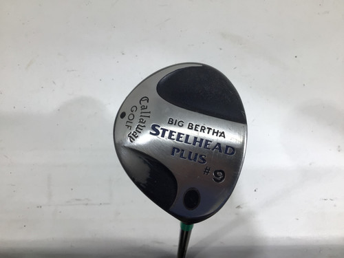 Vist Large View of Product Image Which is Used Callaway BIG BERTHA STEELHEAD PLUS 9 FW Mens Fairway Wood RH 9 Wood 11752-S000067293
