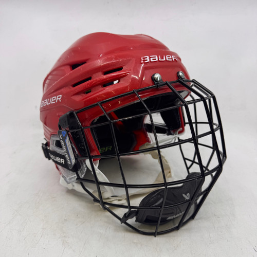 Used Bauer REAKT-85 Helmet Cage Combo Red SM 10589-C000415666