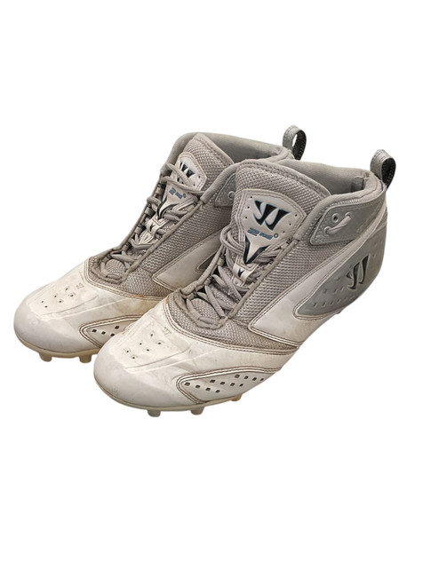 Used Warrior LAX Cleats Mens Grey Senior 11