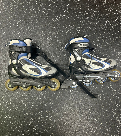 Used Bladerunner PERFORMA Senior Roller Quad Skates Royal Blue Senior 7 11849-S000029497
