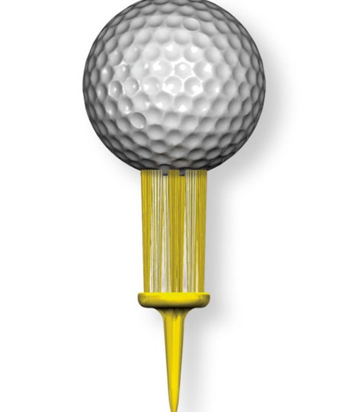 Vist Large View of Product Image Which is New J&M GOLF BRUSH TEES 3PK