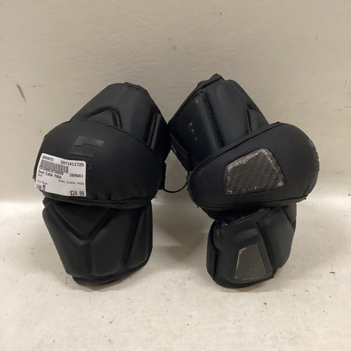 Vist Large View of Product Image Which is Used Epoch ELBOW PADS Lacrosse Arm Pads/Guards Black MD