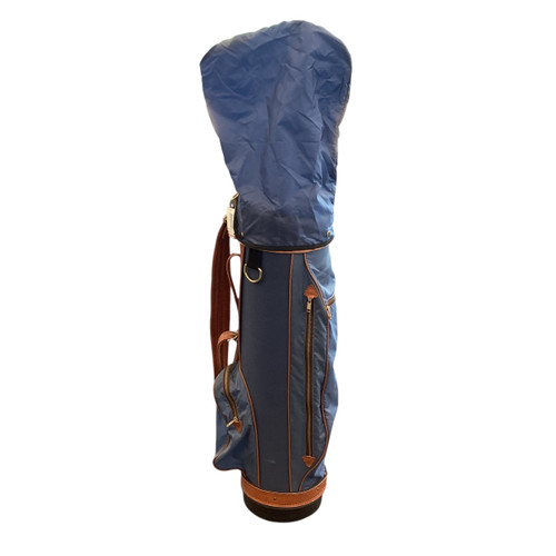 Used Arnold Palmer VINTAGE Mens Cart Bag Navy Blue 11815-S000483169