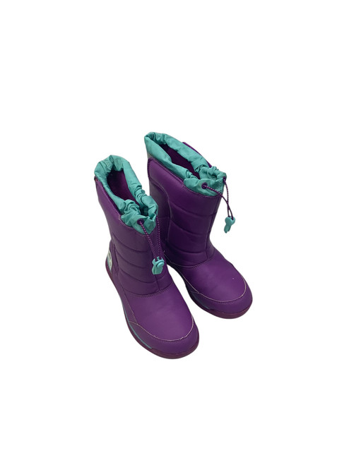 Used Lands End Snow/Hunt/Hike Boots Y Purple Junior 04 11347-S000251054