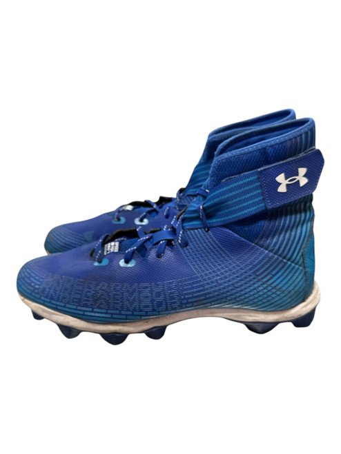 Used Under Armour Highlight Franchise FB Cleats Royal Blue 11732-S000355340
