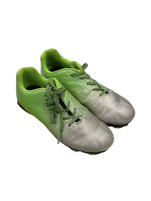 Used Soccer Cleats Green Junior 02