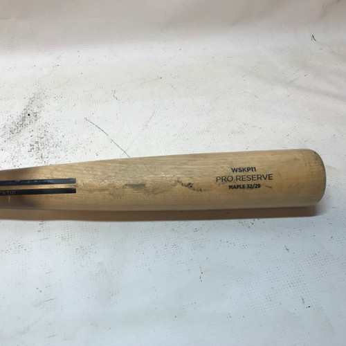 Vist Large View of Product Image Which is Used Warstic PRO RESERVE WSKP11 BB/SB Wood Bat 32" 11710-S000116260
