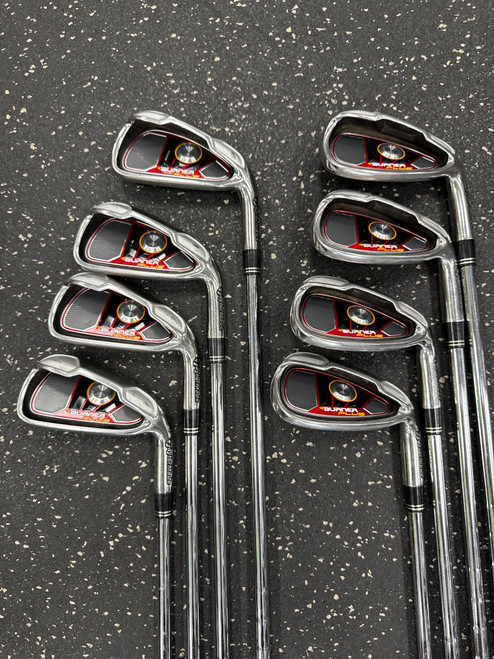 Vist Large View of Product Image Which is Used Taylormade BURNER PLUS Mens Iron Set RH 4I-GW/AW 10558-S000238655