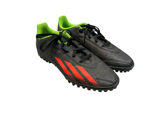Used Adidas Soccer Indoor Shoes Black Senior 6 11768-S000225345