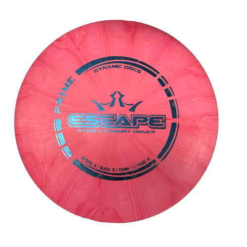 Used Dynamic Discs ESCAPE Disc Golf Driver Red 11794-S000263201