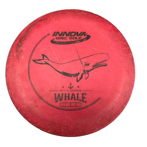 Used Innova WHALE Disc Golf Putter Red 11794-S000263200