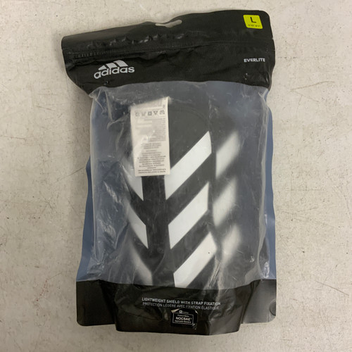 Vist Large View of Product Image Which is Used Adidas Soccer Shin Guards Adult Silver Senior