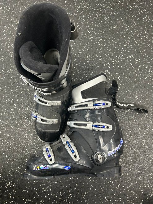 Used Lange ECHO 5 Mens DH Ski Boot Black 280 MP - M10 - W11 11849-S000029517