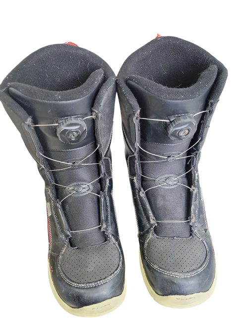 Vist Large View of Product Image Which is Used Ride SPARK BOA Mens Snowboard Boots Black Senior 7