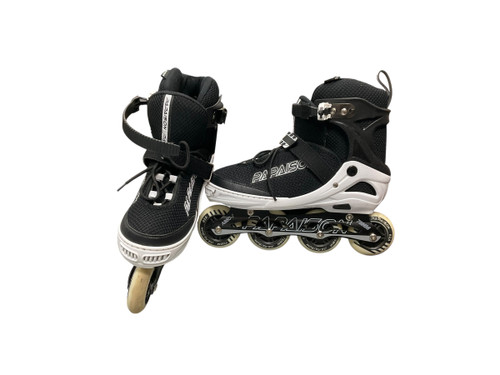 Used PAPASION SENIOR ROLLER SKATES Senior Aggressive Skates Black Senior 6