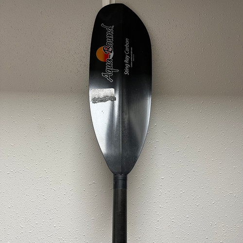 Used AQUA BOUND STING RAY CARBON Paddle Black 11855-S000187851