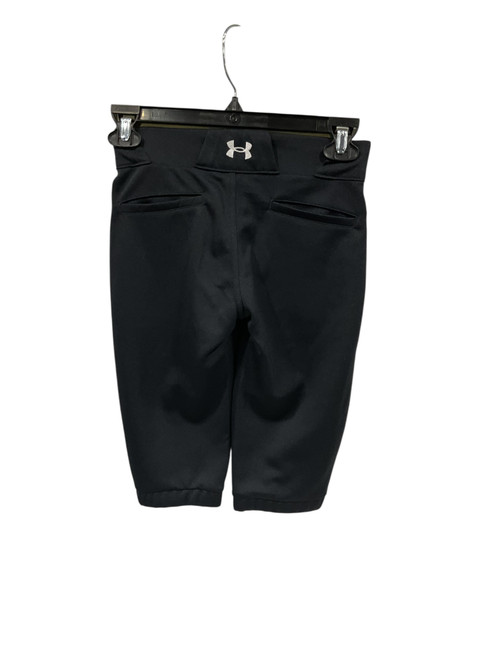 Vist Large View of Product Image Which is Used Under Armour BB PANTS BB/SB Pant Boys Black SM 11847-S000027640