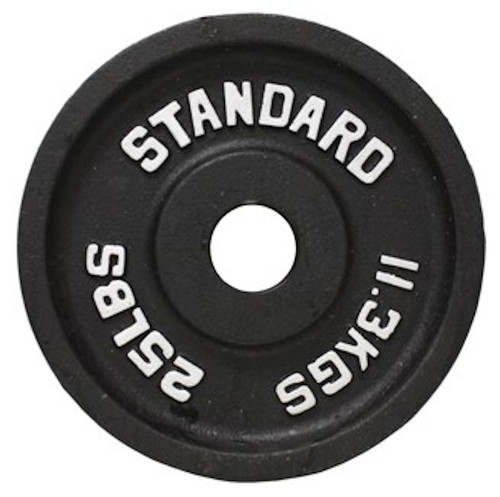 Vist Large View of Product Image Which is TROY OLYMPIC BLACK PLATE 25LB