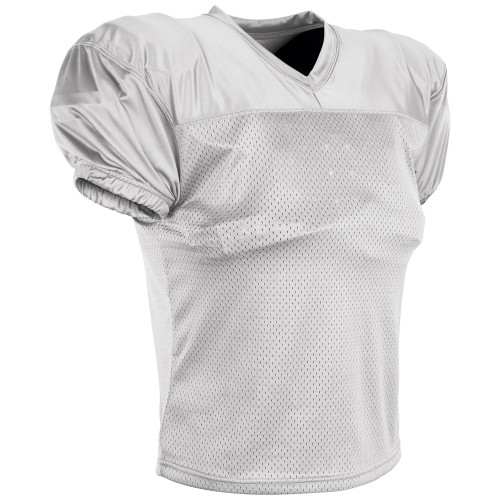 Vist Large View of Product Image Which is New Football Practice Jersey White Youth Medium