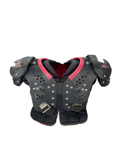 Vist Large View of Product Image Which is Used Schutt SI750 FB Shoulder Pads Black MD