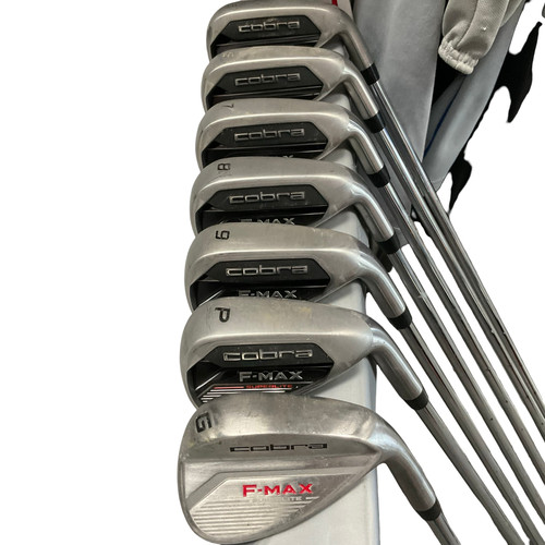 Used Cobra F-MAX Mens Package Set RH Black 7 Piece 11794-S000263218