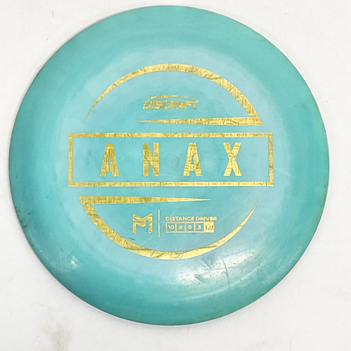 Used Discraft MCBETH ANAX Disc Golf Driver Turquoise 172g 11805-S000064032