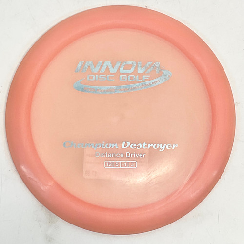 Used Innova CHAMPION DESTROYER Disc Golf Driver Pink 174g 11805-S000064048