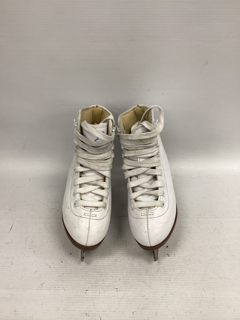Used Jackson GLACIER 120 Girls Figure Skate White Youth 11.0 11851-S000034643