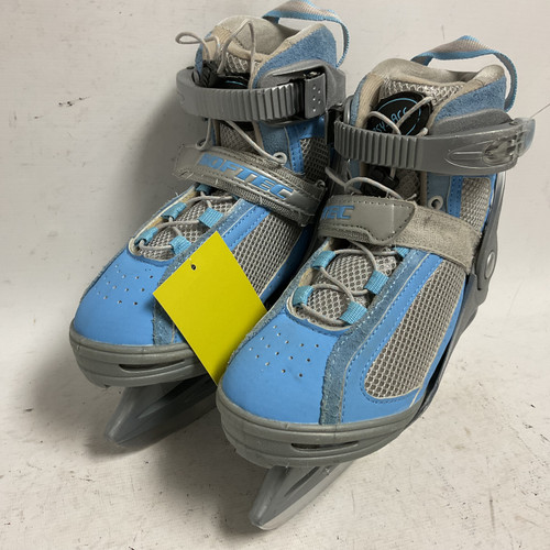Used Jackson SOFTEC 1-3 Girls Softboot Skate Carolina Blue Adjustable 11855-S000187877