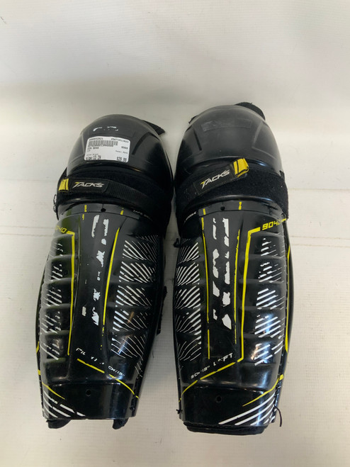 Vist Large View of Product Image Which is Used CCM 9040 Intermediate Shin Guards Black 13" 11823-S000032821
