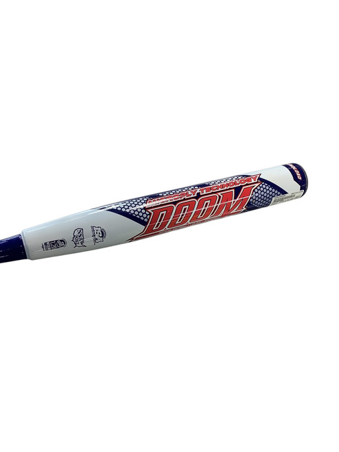 Vist Large View of Product Image Which is Used Dudley DOOM 2 OZ MAX ENDLOAD BB/SB Slowpitch Bat 34" 11479-S000398595