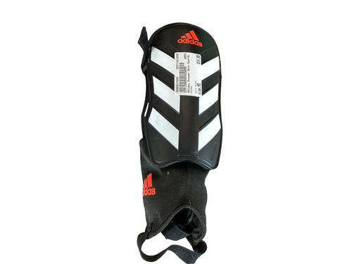 Vist Large View of Product Image Which is Used Adidas Soccer Shin Guards Junior Black MD