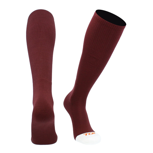 Vist Large View of Product Image Which is New TCK ProSport Multi-Sport Tube Socks- Maroon LG