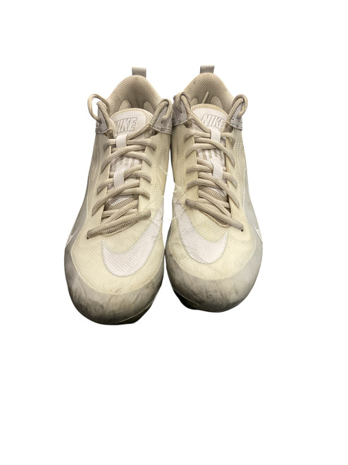 Used Nike Adult FB Cleats White Senior 8.5 11814-S000375633