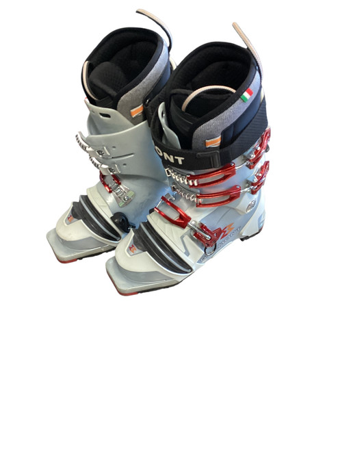 Used Garmont MINERVA 75 Mens DH Ski Boot White 250 MP - M07 - W08 11845-S000030941