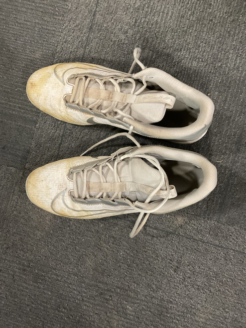 Used Nike Adult FB Cleats White Senior 12 11614-S000217270