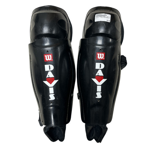 Used Wilson DAVIS SHINGUARDS Umpire Leg Guards 11218-S000406485