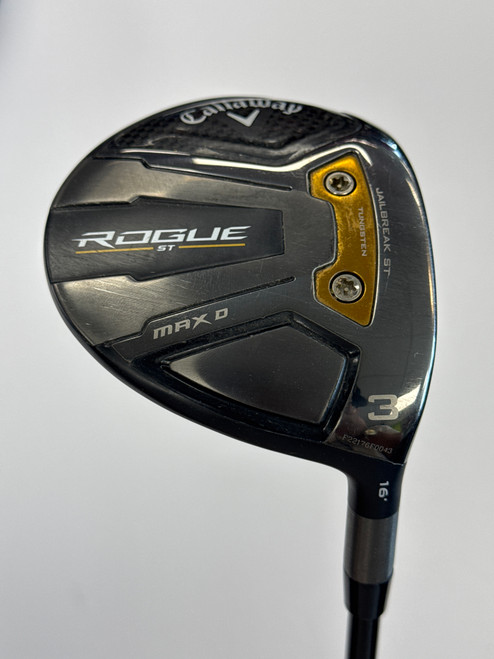 Vist Large View of Product Image Which is Used Callaway ROGUE ST MAX D FW WOOD Mens Fairway Wood RH 3 Wood