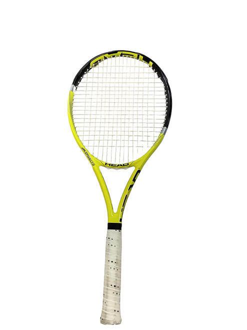 Vist Large View of Product Image Which is Used Head EXTREME MP Adult Tennis Racquet Yellow 4 1/2" 11613-S000163746